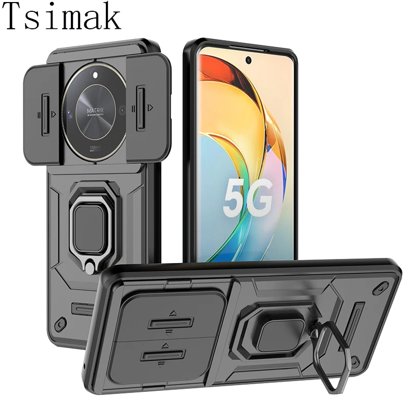 Shockproof Case pre Honor 90 X9A X9B X9C Magic 5 6 Lite Magic5 Magic6 Slide Camera Cover pre Honor 200 Pro 90 Lite Coque
