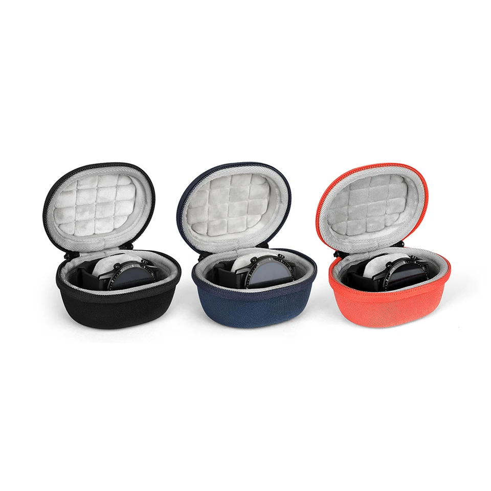 Shockproof Watch Travel puzdro Tvrdé nosenie puzdra Eva Prenosná ochranná taška pre Apple Watch Series 7 6 5 pre Haylou RS4 Plus/GST