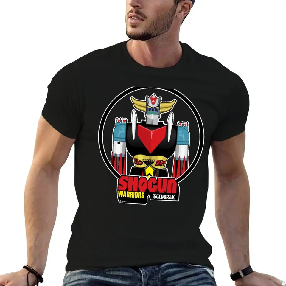 Shogun Warrior Goldorak tričko Anime T tričká basketbalové grafické odpaliská luxusné oblečenie mužov
