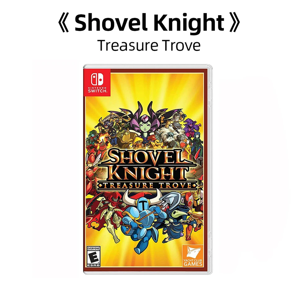 SHOVEL Knight Treasure Trove - Nintendo Swtich Game Fyzická kazeta pre Switch OLED Lite Game Console