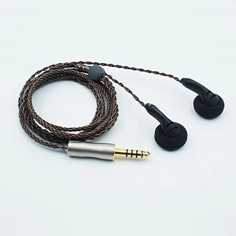 SHOZY BK MKII 3,5 mm audio / 4,4 mm vyvážený audiofil vysoko výkonný plochý head slúchadlá hifi hudobné monitory Studio DJ Musician