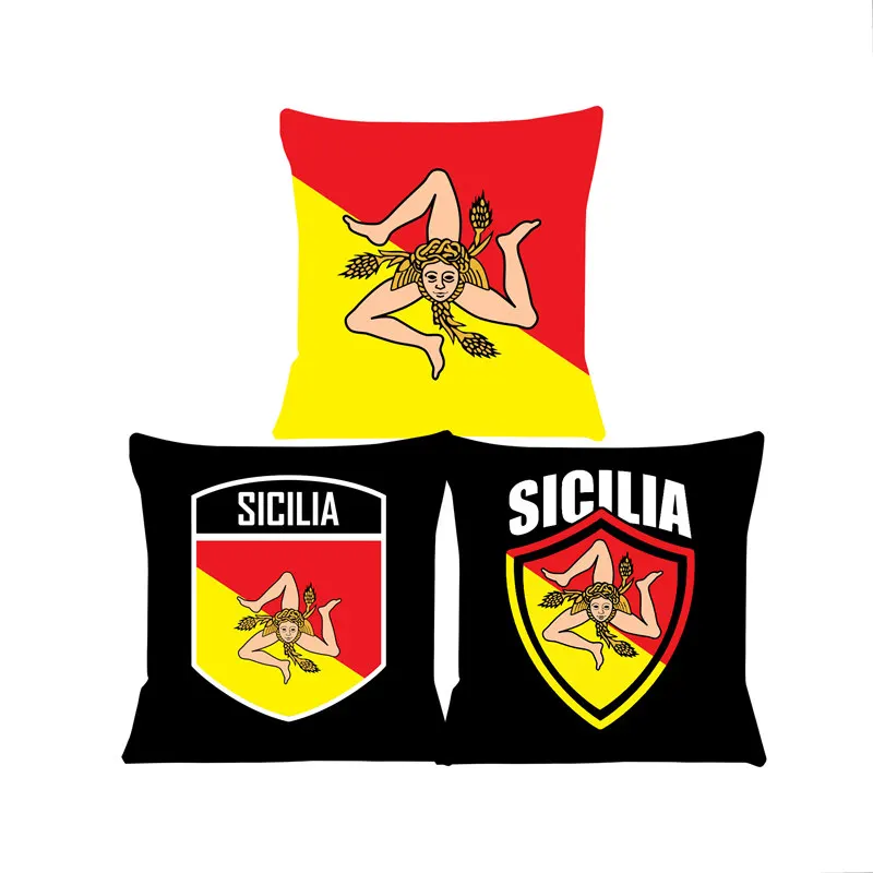 SICILIA CUSHION CRUSHION PRE SOFA VILLICKÝ KRAJ Kryt vankúš na sedadlo vankúš 45x45cm pre domáce dekoratívne SJ-796