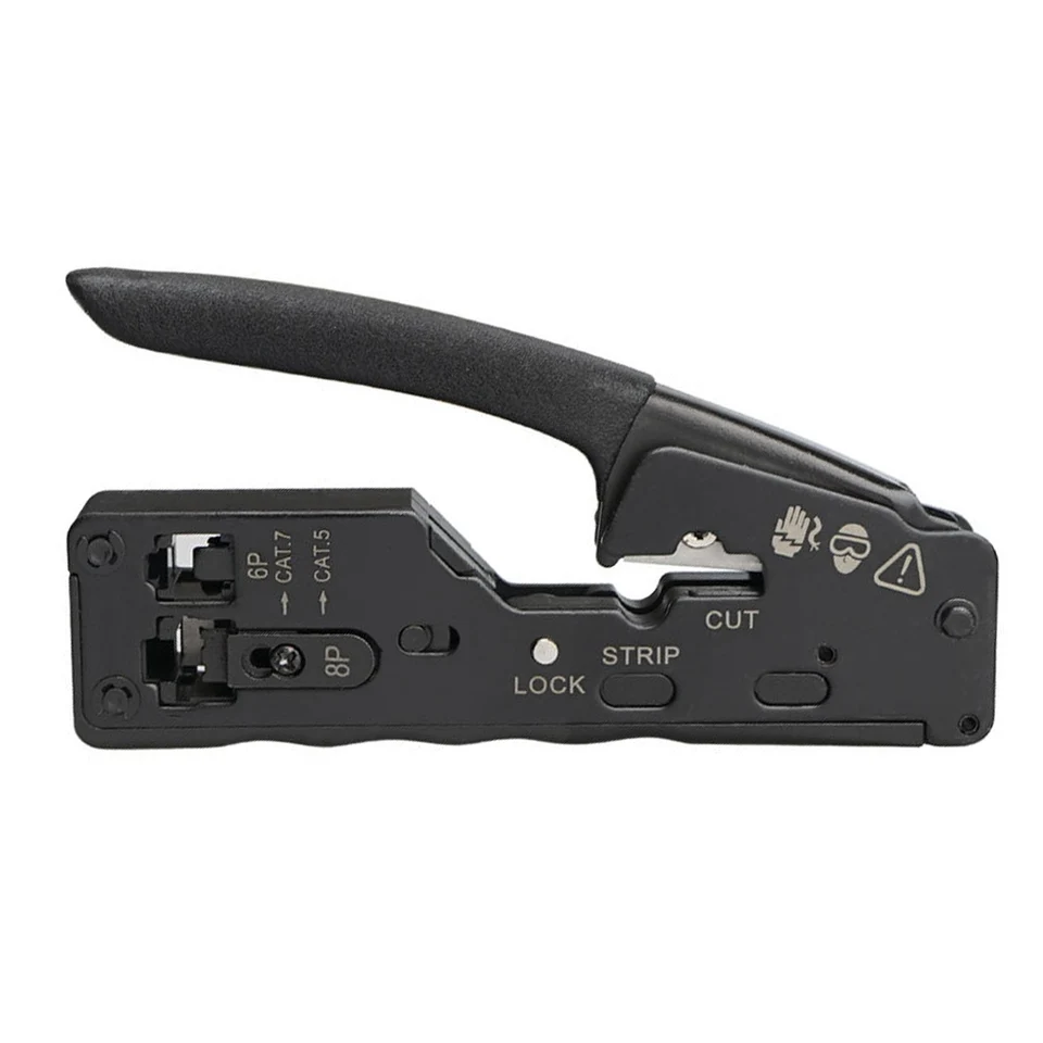 Sieťový kábel Crimper RJ45 Cripp Tool Cutter Stripper pre RJ45 CAT7 CAT6 CAT5 RJ11 RJ12 CONNEKTOR CRIMPER