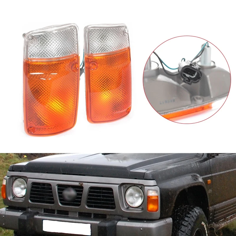 Signálna lampa na rohové svetlo vymeňte pre Nissan Patrol GQ Y60 1987-1994