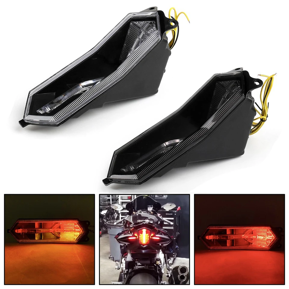 Signály integrovaného zákrut pre zadné svetlo pre Yamaha YZF R6 R1 R1S R7 2017 2018 2019 2020 2021 2022 Taillight