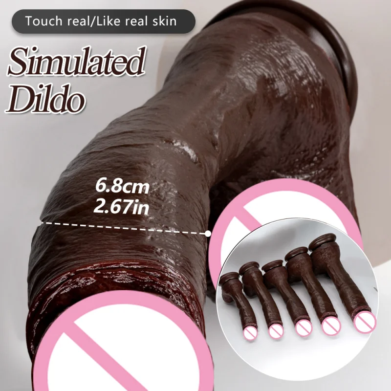 Silikón Big Dildo xxl Obrovské dildá realistické dlhé penis zadok plug pre dospelých sexy hračky pre ženy Men Vaginálny análny masír Masturbator