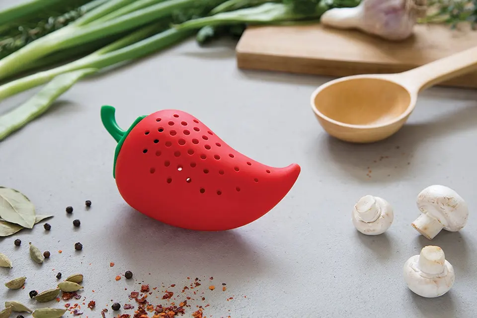 Silikónová korenie fľaša Herb & Spice Stew polievka Silikónový čajový čajový infuser filtračný nástroj na korenie Kit kuchynské náradie a gadgety