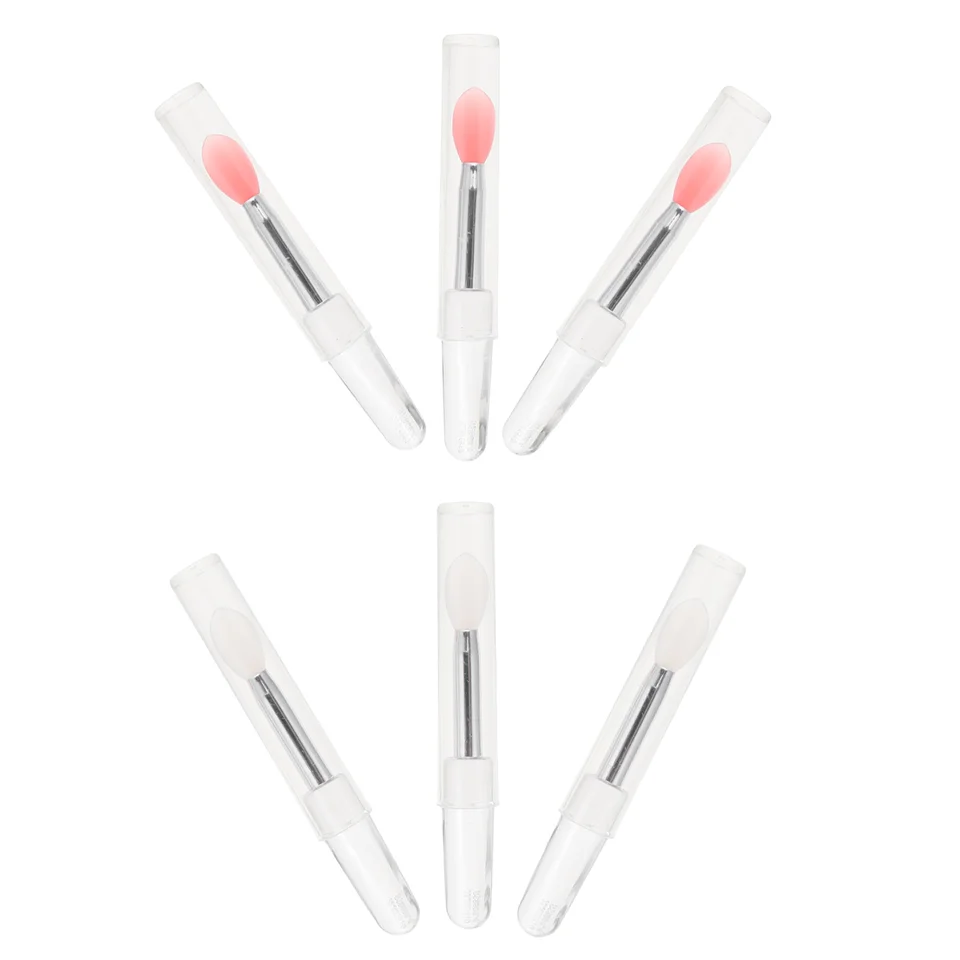 Silikónová maska ​​na kefu na kefu kozmetika Lipstick Makeup Tool Dievča