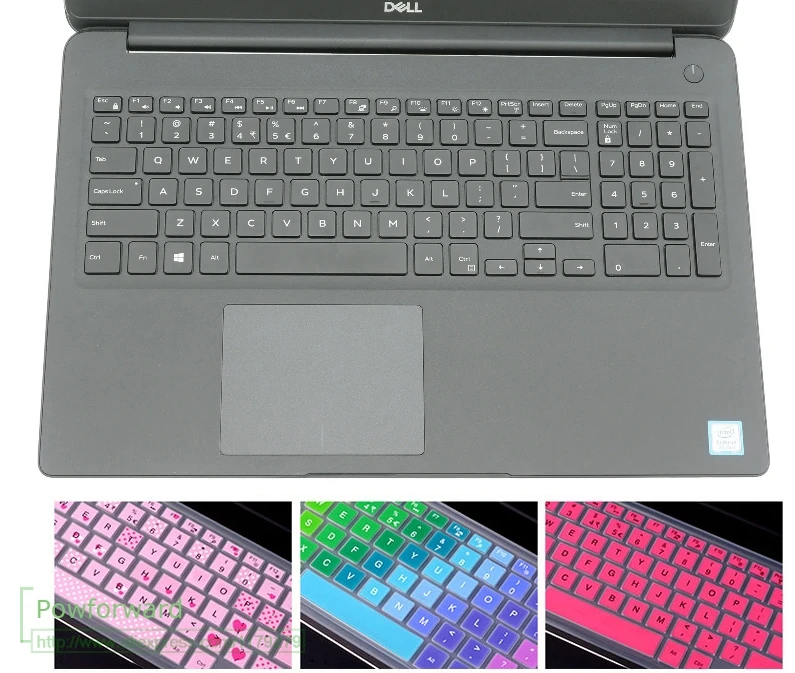 Silikónová pokožka klávesnice pre laptop pre 15,6 