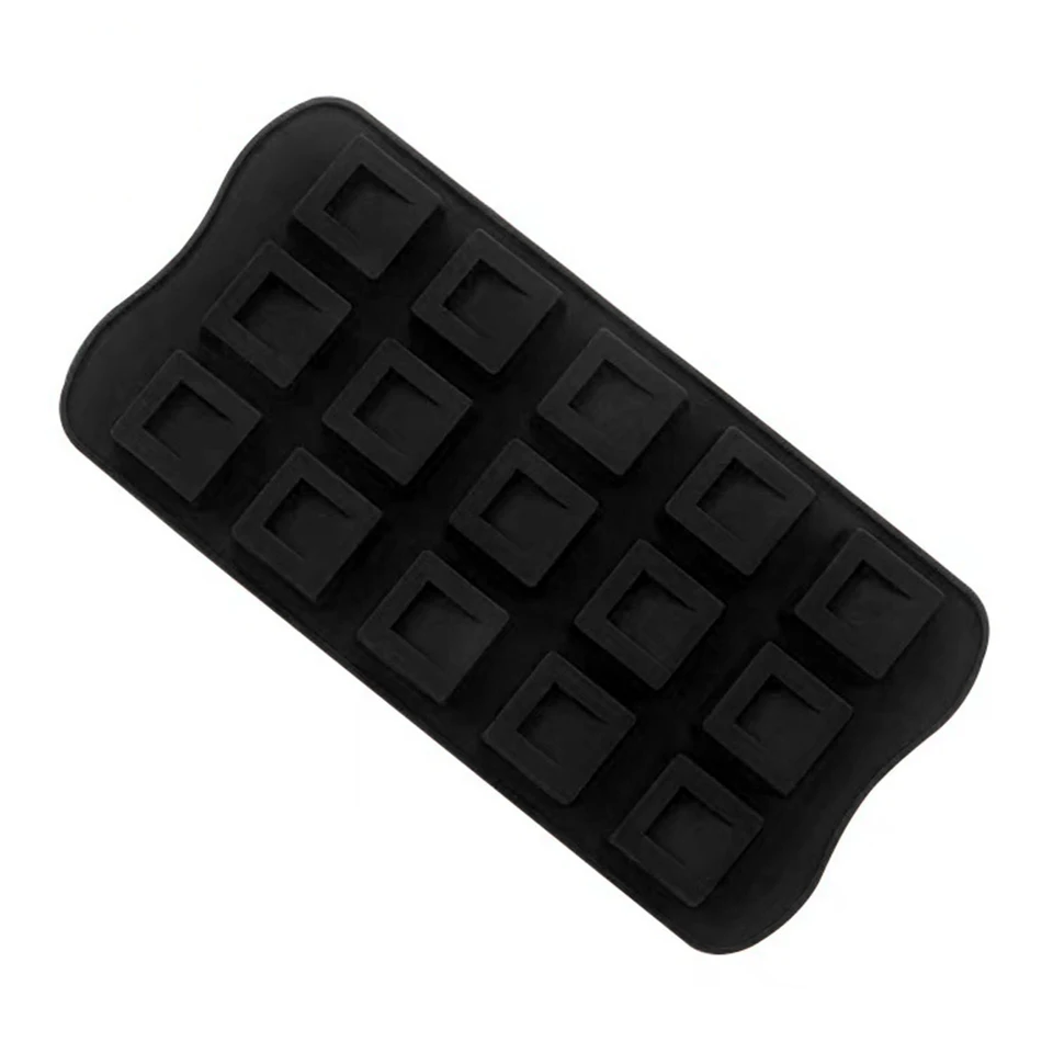Silikónová ľadová kocka podnos pre whisky koktaily Scotch Cugo Chocolate Fold Fold