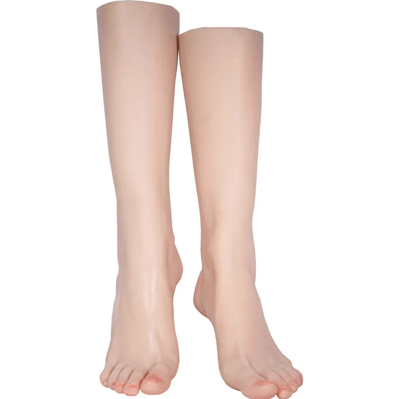Silikónová ženská noha Skutočná umelá žena Model Foot Model Model s krvnou cievou silikón pre fetišový model manikúrových nástrojov