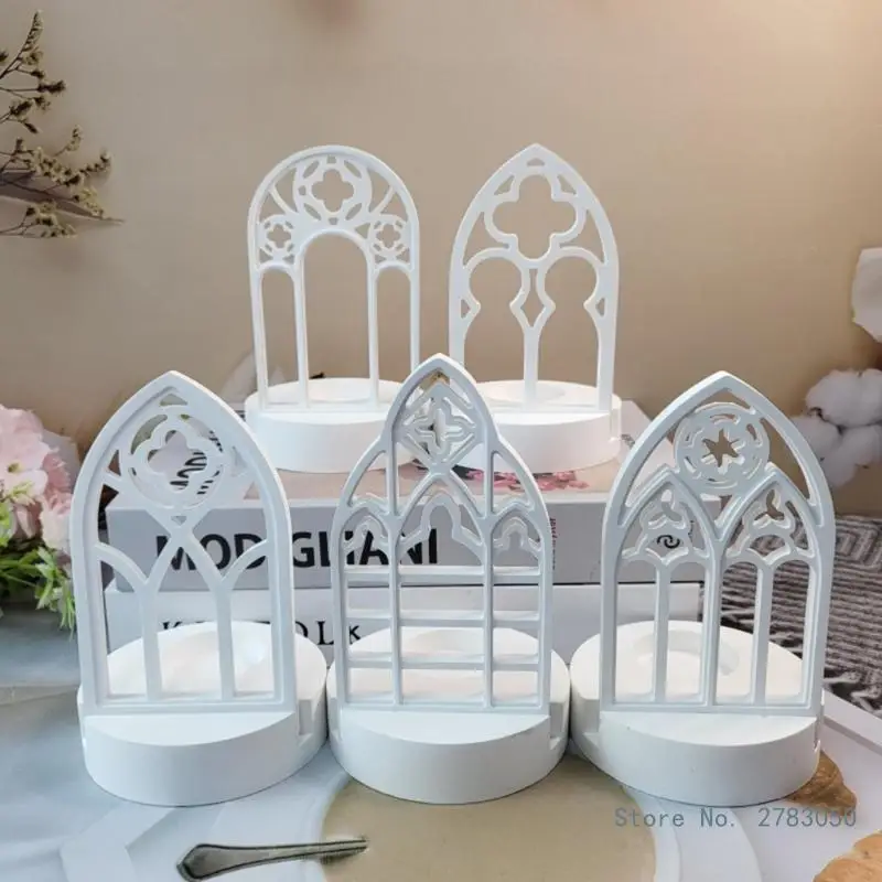 Silikónové formy House svietniky živicové formy