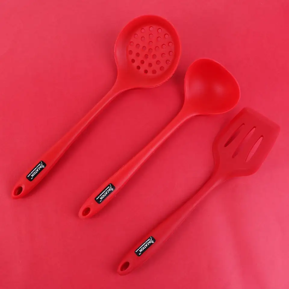 Silikónové varenie lyžičiek Spoon gadgety riady ryžové lyžice kuchynské náter vyprážané lopaty