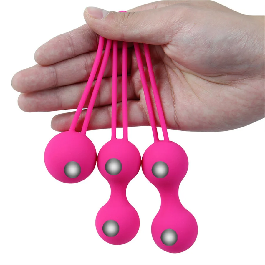 Silikónový bezpečnostný kegel lopta gejisha gule vibrátor pre ženy Vagina Utiahnite cvičenie Dospelí Dodávajú čínske vaginálne gule sexy hračky