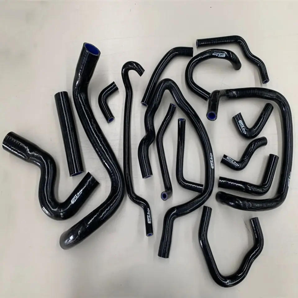 Silikónový chladič hadicový rúrkový rúrka pre Nissan N15 B14 Chassis GA16DE
