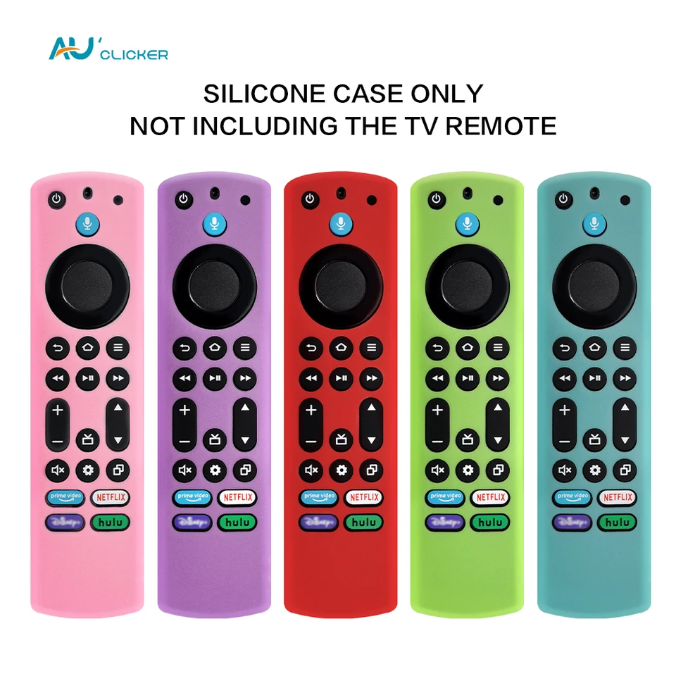 Silikónový diaľkový obal pre 2023 Fire TV Stick 4K Max 2nd / Fir TV Omni Series / Firetv 4 Series Series Diaľkové ovládanie žiara v tme
