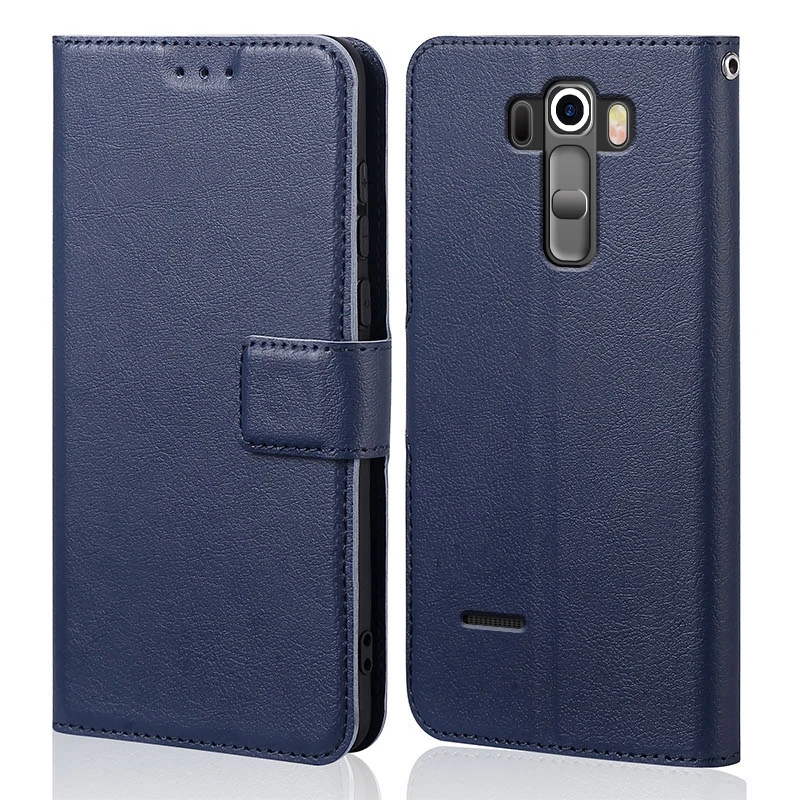 Silikónový flip puzdro pre LG G4 Poznámka Luxusná peňaženka Pu Kožené magnetické tašky na telefóny pre LG G4 Poznámka s držiakom karty