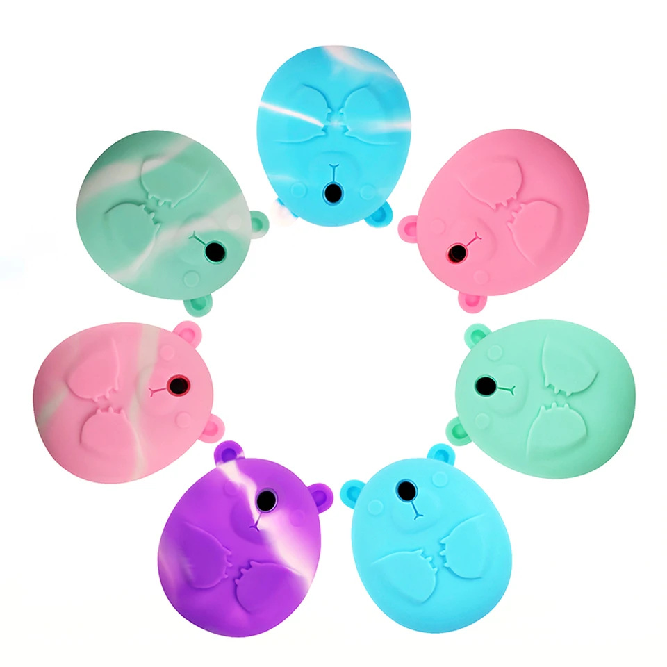 Silikónový komplexný ochranný puzdro s šnúrkou Pet Game Machine Cover Cartoon Mouse Tvare Scratch Proof pre Tamagotchi Pix