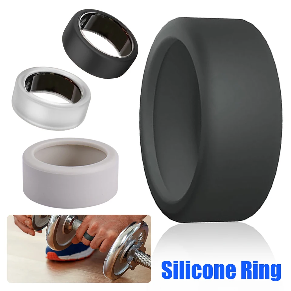 Silikónový kruh kryt proti nárazu nepriestrelný elastický puzdro Anti-Scratch Ochranný kryt Anti Drop for Oura Ring Gen 3 cvičenie