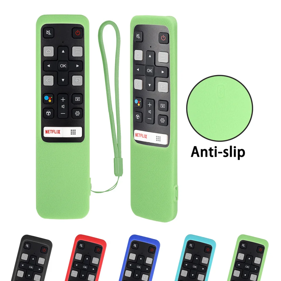 Silikónový kryt obalu pre TCL TV RC802V FMR1 FLR1 FNR1 65P8S 55P8S 55EP680 50P8S 49S6800FS 49S6510FS