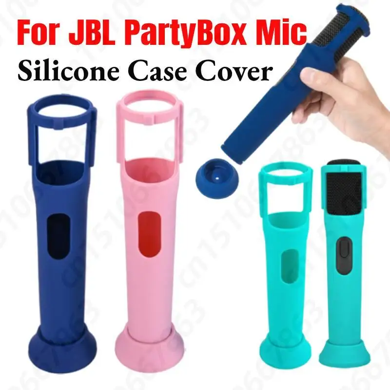 Silikónový kryt pre JBL Partybox Mic Anti-Holling Ochranné puzdro Soft shell Microfone Puzdro pre bezdrôtový mikrofón JBL Partybox