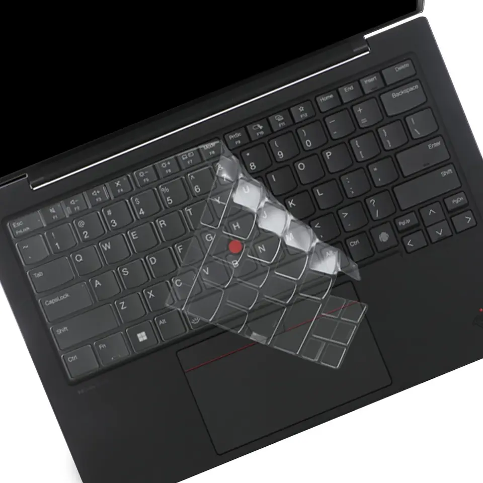 Silikónový laptop Keyboard Cover Protector pre Lenovo ThinkPad X1 Carbon Gen 12 2024 / Lenovo ThinkPad X1 2-v-1 Gen 9 2024