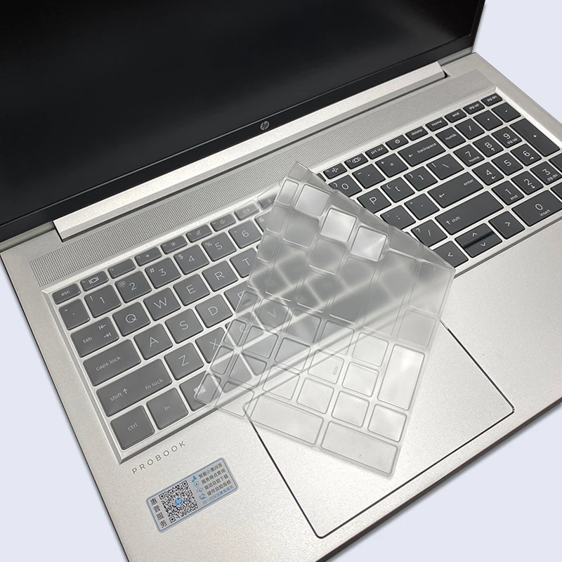 Silikónový laptop Keyboard Cover Skin pre 2022 2021 HP Probook 450 455 650 G8 G9 15,6 