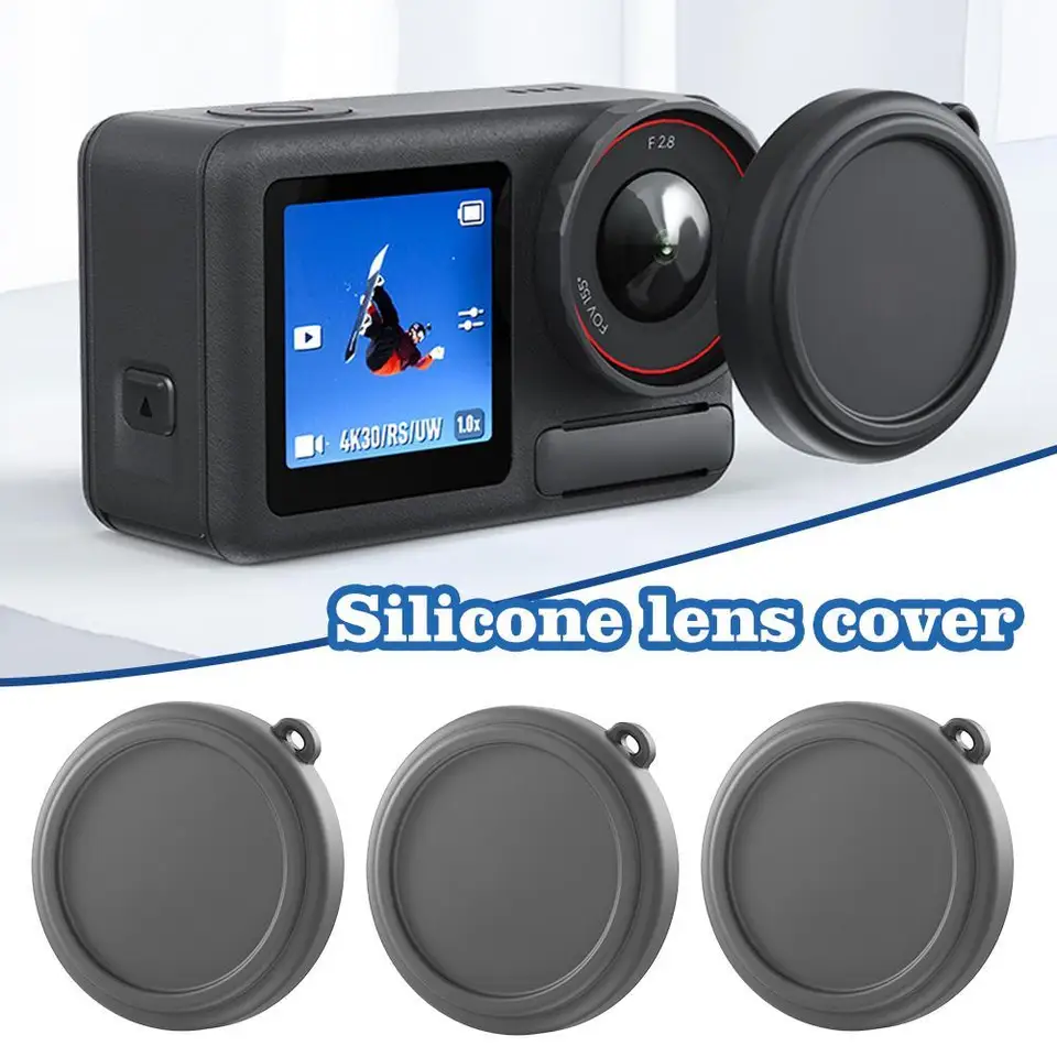 Silikónový ochranný kryt pre DJI Action 5 Pro Cover Cover Sleeve Ochranná krytňa šošovky pre akciu DJI Action 5 Pro Camera Accessories
