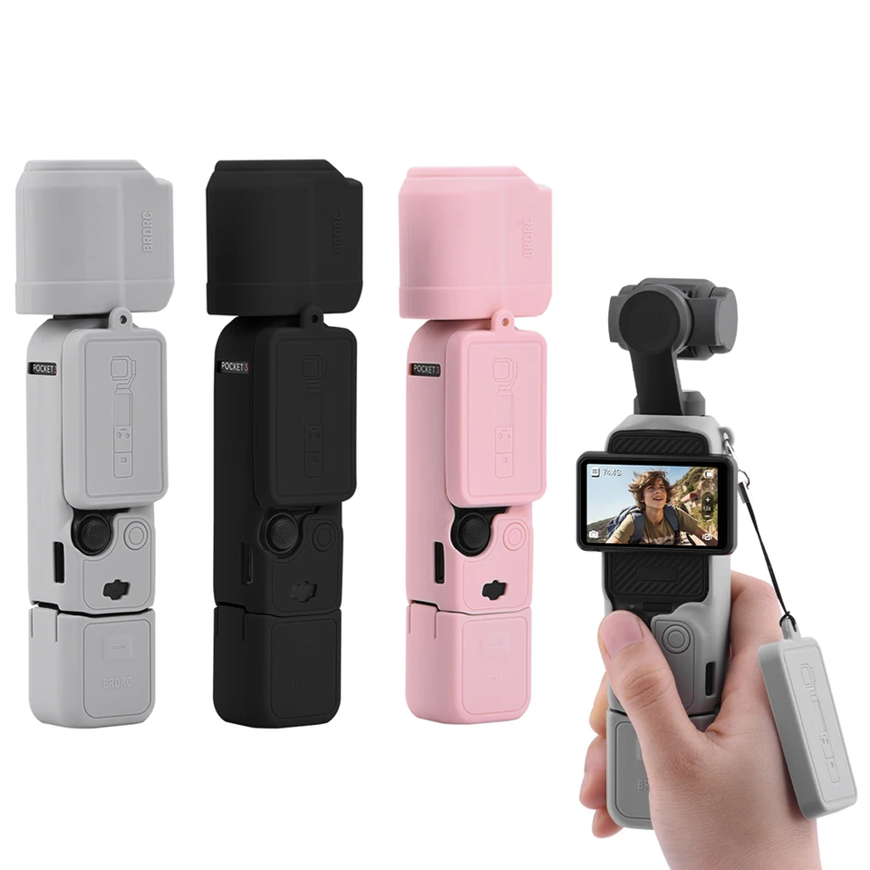 Silikónový ochranný kryt puzdra pre DJI Osmo Pocket 3 Príslušenstvo 2024