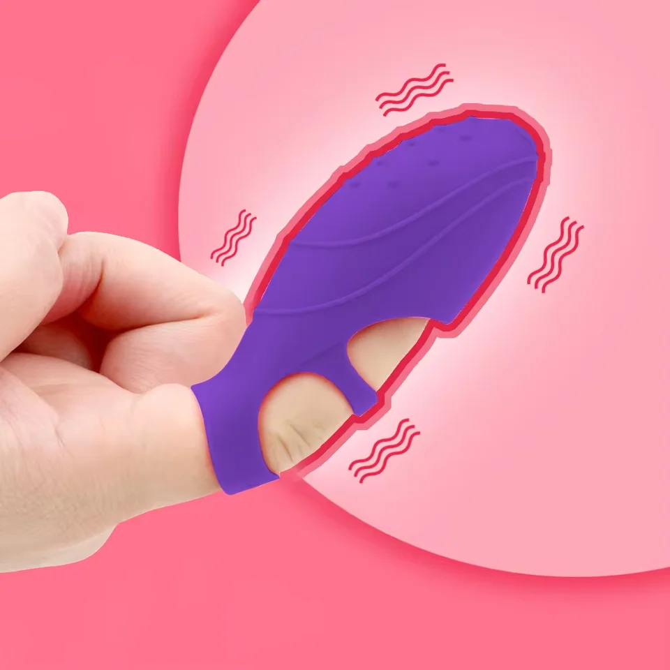 Silikónový prst vibrátor G Spot orgazmus masáž Klitoris stimuluje ženský masturbátor prenosný vibrátor lesbické potešenie sexuálne hračky
