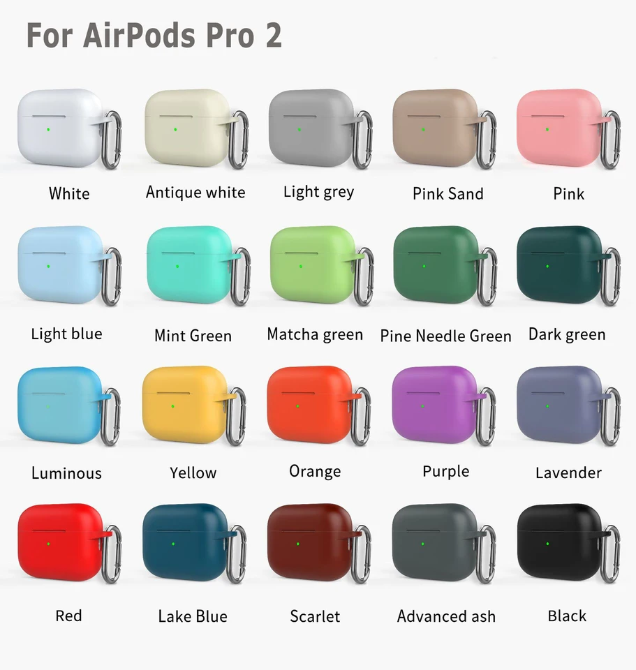 Silikónový prípad pre AirPods Pro 2 Cover pre Apple AirPods Pro 2 2. Gen 2022 prípady pre slúchadlá Coque pre Fundas AirPod Pro 2 Fundas