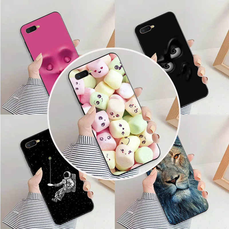 Silikónový puzdro pre OPPO RX17 NEO CPH1893 RX 17 Neo telefónny kryt Luxusná planéta Print Back Funda pre Oppo K1 Coque Soft Bumper Capa