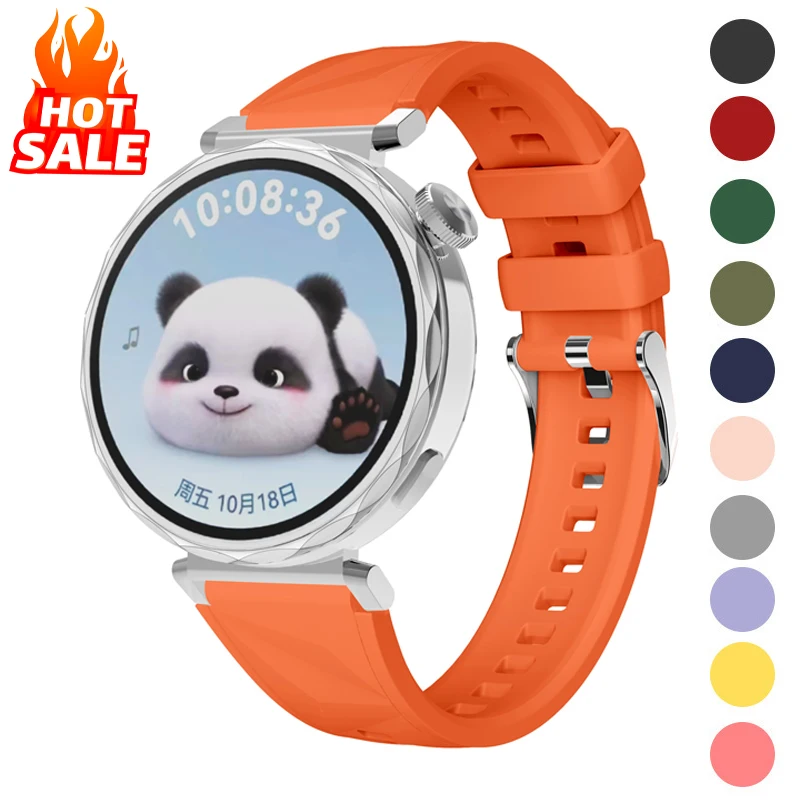 Silikónový pás pre Huawei Watch GT 5 4 Pro 46 mm 41 mm Sport Strap Watch GT5 GT4 GT3 GT2 Náramok náramkov 18 mm 22 mm hodinky