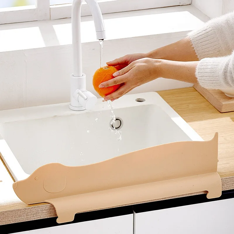 Silikónový umývadlo Splash strážny kuchynský umývadlo Splash strážca Faucet Water Striek