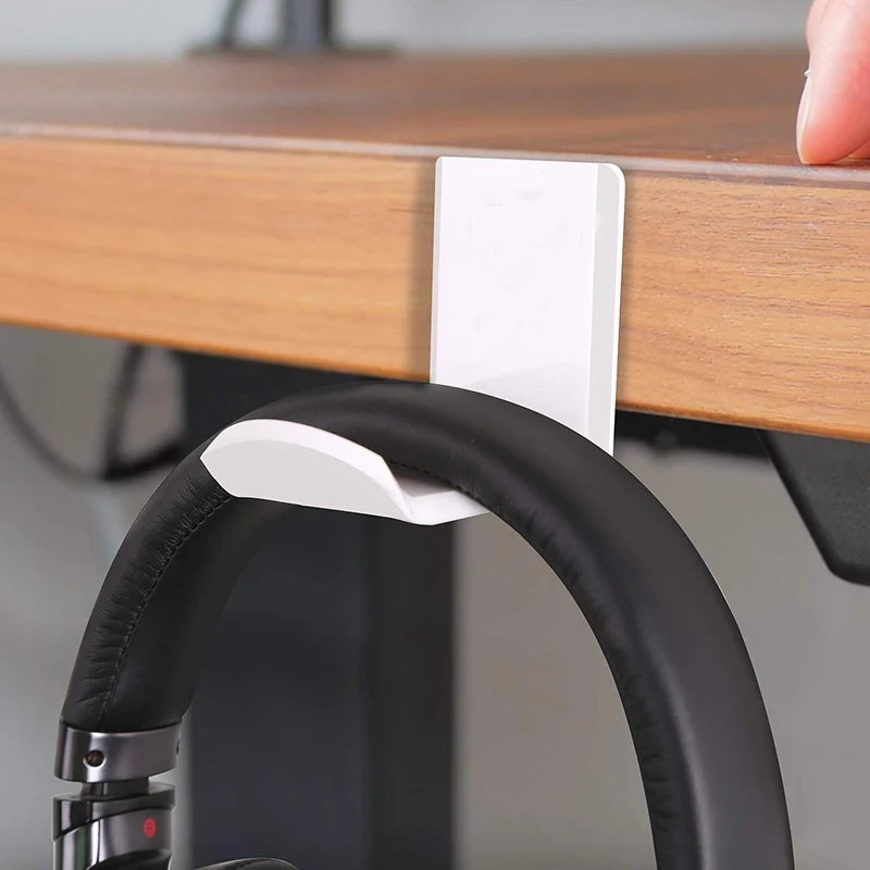 Silný lepidla držiak na náhlavnú súpravu stojan na stenu namontovaný na náhlavnom stole stolového počítača počítač PC