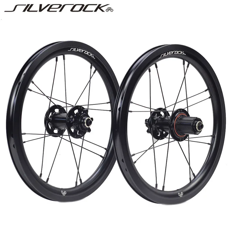 Silverock SR30A Disc Disc Bike Wheels 16inch 305 349 11 Speed ​​Jump Otvory pre Gust K3p K3 Plus x1 Aira skladací bicykel Wheelset Wheelset