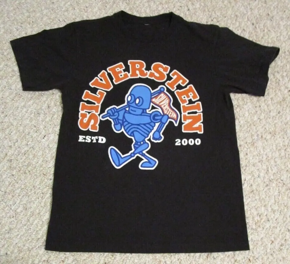 Silverstein Estd 2000 Robot T-Shirt Cotton Unisex Tee S-5XL MO484