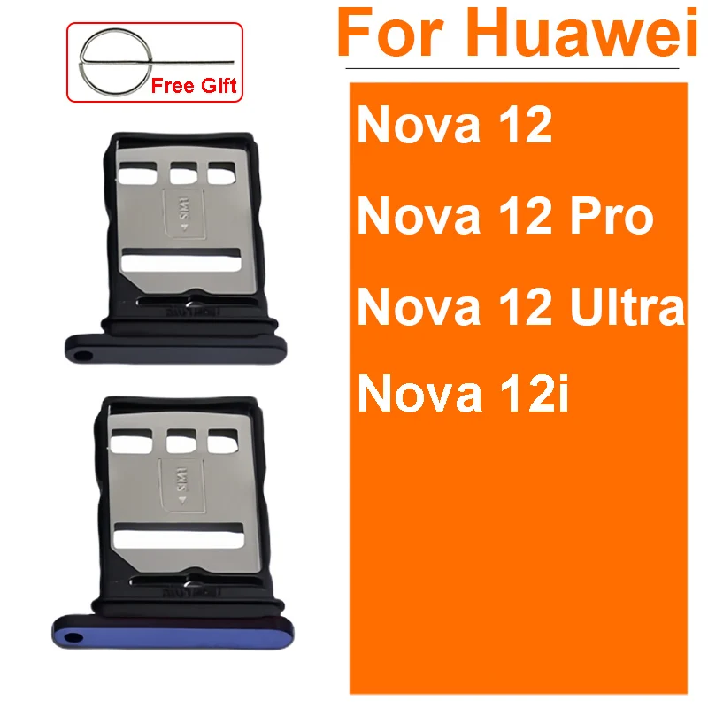 SIM Card Tray Adapter pre Huawei Nova 12 12i Nova 12 Pro Ultra SIM Card Slot Socket Držiteľ SIM Karty Výmena dielov