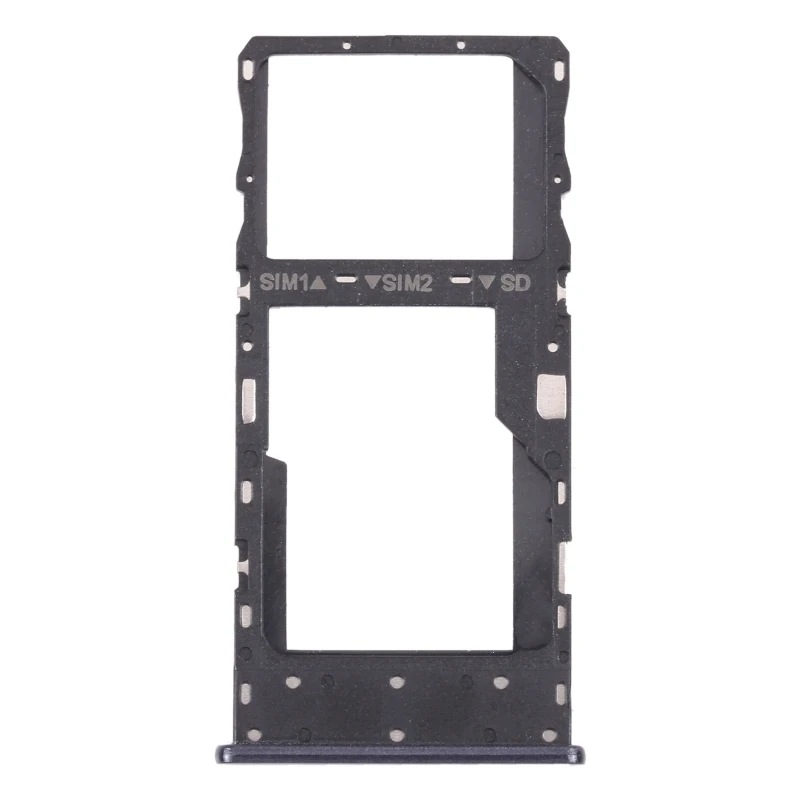 SIM Card Tray + SIM Card Tray / Micro SD Card Tray pre TCL 10 5G T790Y T790H SIM SIM Kartu Držiak na výmenu diel