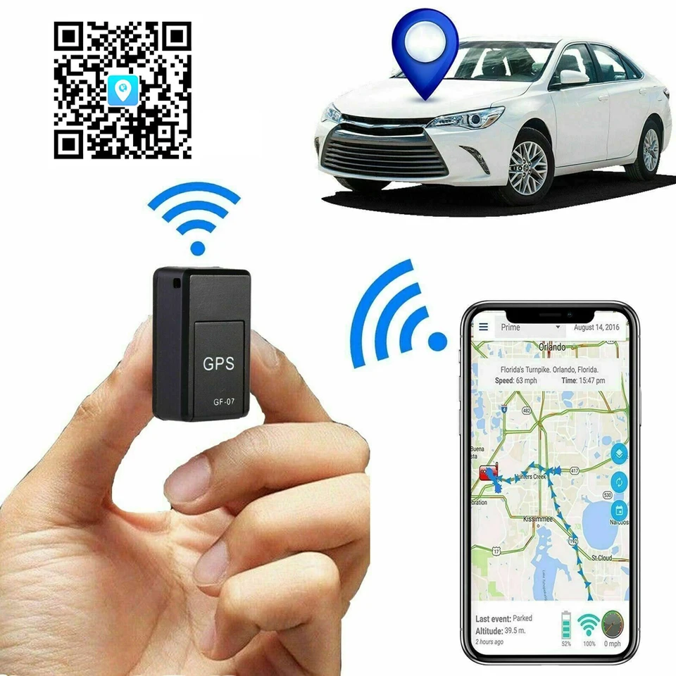 SIM Message Uolomer GF-07 Deti Anti-Lost Locator Magnetický denný vodotesný automobil Car Detský automobil GPRS Automobile diely