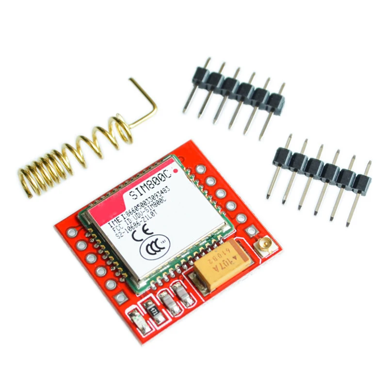 SIM800 SIM800C GSM GPRS MODUL 5V/3,3V TTL Vývojová doska IPEX s pre Bluetooth a TTS STM32 C51