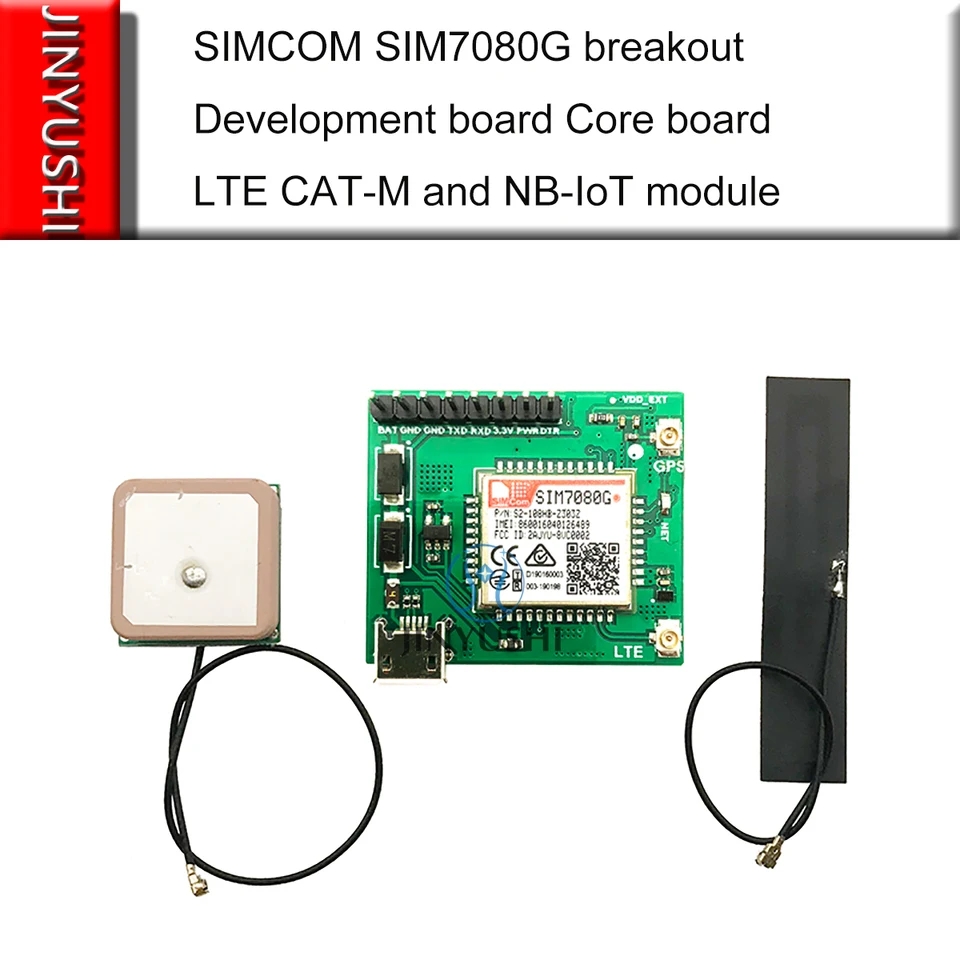 SIMCOM SIM7080G Breakout Development Board Core Board s modulom kompatibilných s modulom USB LTE CAT-M a NB-IOT SIM868
