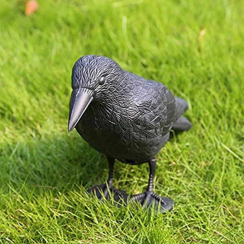 Simulation Crow, Black Raven, Repelent Bird Repepelent, Kontrola prírodných škodcov, holub