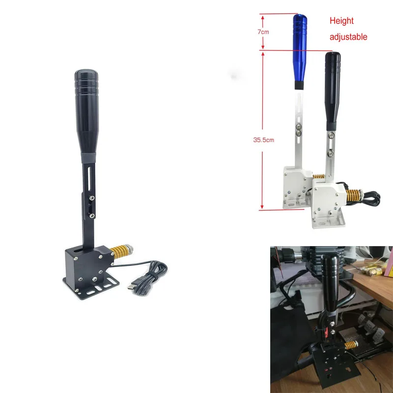 Simulačná závodná hra PC USB Lineárna ručná brzda pre Logitech G29/G25/G27/G920 pre TRUSTMASTER T300RS/GT SIMRACE