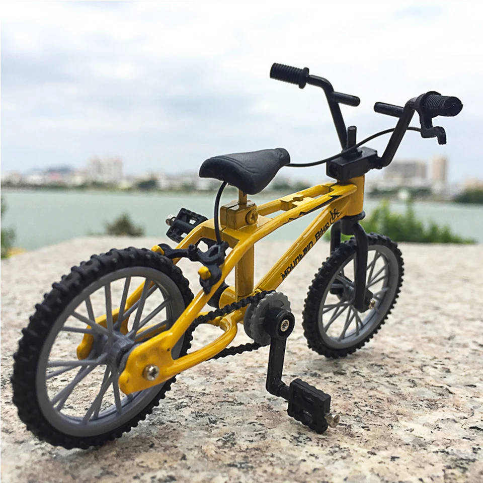 Simulácia mini prstových bicyklov hračky s brzdovým lanom pre modelu RC Model Crawler Truck Car Dekoratívne doplnky