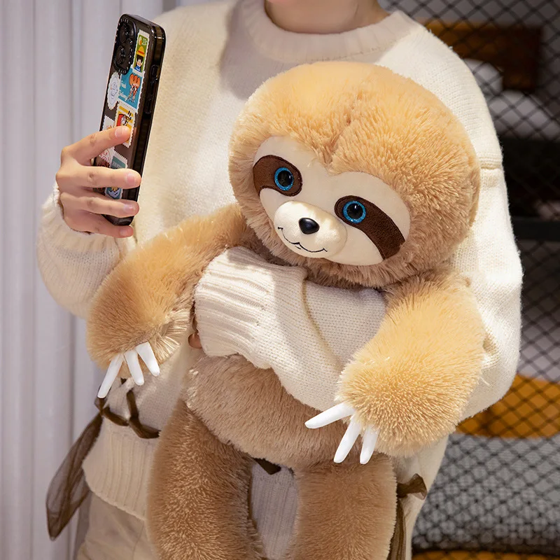 Simulácia nadýchaná chubby lenivosť plyšlky bábiky roztomilé vypchaté zvieratá kawaii mäkké záchranné lenivé hračky pre deti pre dievčatá darčeky chlapcov deco