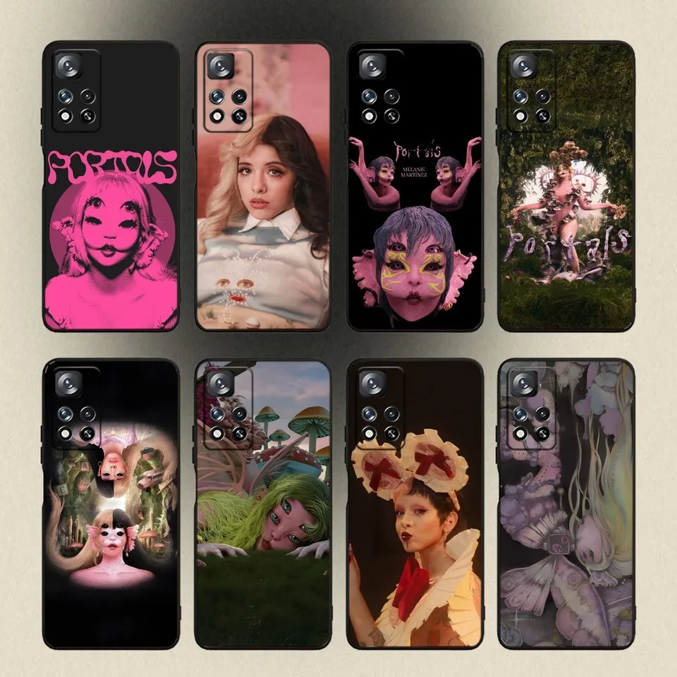 Singer M-Melanie Martinez Portals Puzdiar pre Samsung Galaxy A20, A21S, A22, A31, A32, A52, A53, A72,73, A80, A91 Soft Black Cover