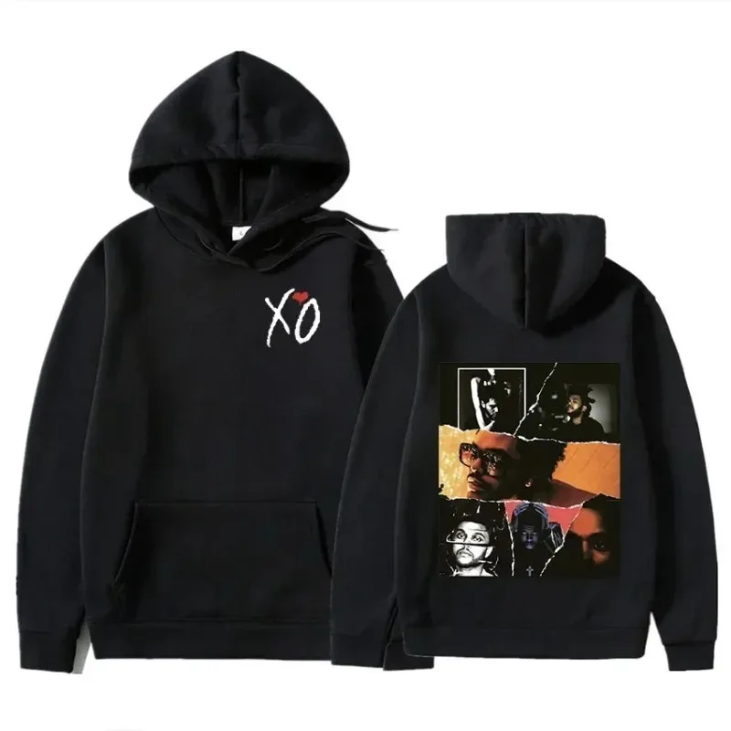 Singer The Weeknd Hoody After Hours Til Dawn FM Hudobný album Women Men Hoodie Cotton Sweshirtshirt Hip Hop Hop Rock Top Clothes
