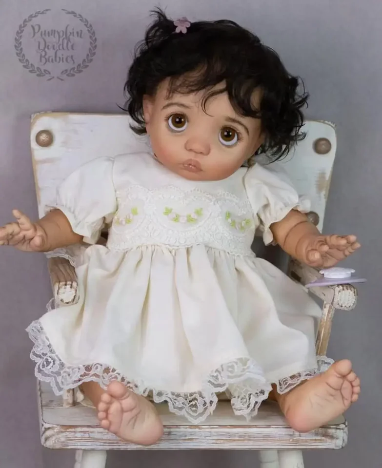 SINO-BB Prispôsobené obmedzené dodávky 16 palcov Reborn Baby Peeka s ručne zakorenenými vlasmi hotová bábika s rôznymi šatami
