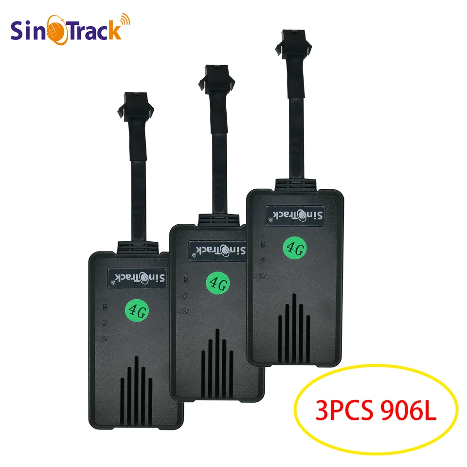 SinoTrack 4G GPS Tracker ST-906L 4PIN PRE ZARIADENIE MOTORYCLE VOZIDLO